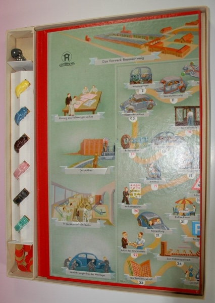 Hauser "Dein KdF-Wagen" Volkswagen KdF Gesellschaftsspiel mit Originalkarton (4981)